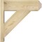Ekena Millwork Traditional Rough Sawn Craftsman Outlooker, Douglas Fir, 8"W x 24"D x 24"H OUT08X24X24TRA04RDF - alternate 2